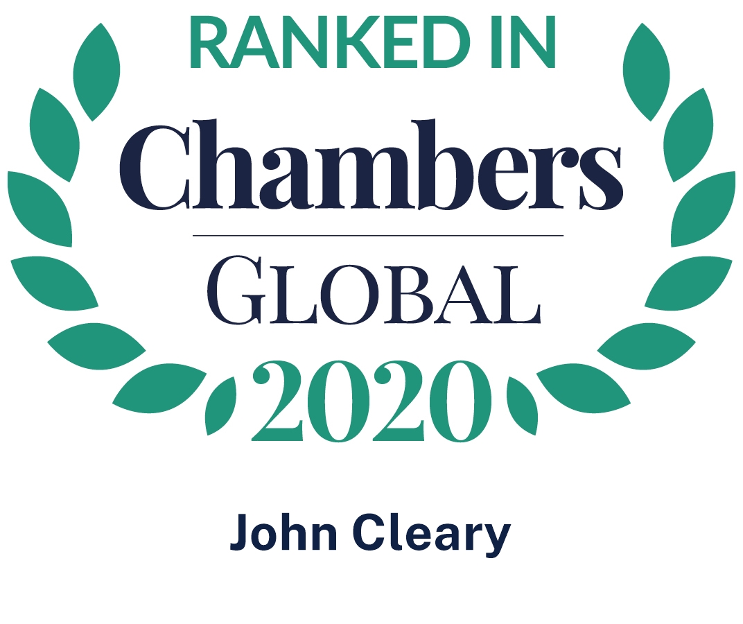 Chambers Global 2020 Award