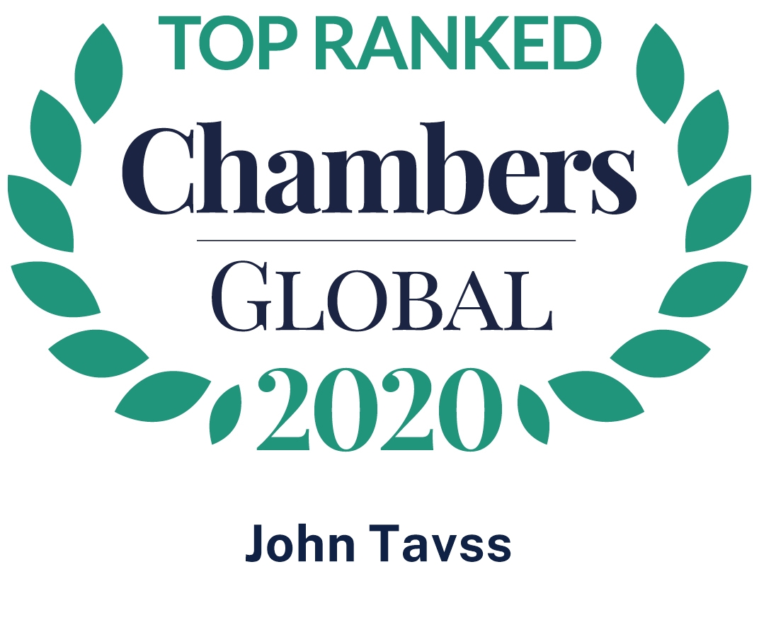 Chambers Global 2020 Award
