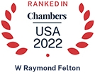W. Raymond Felton Ranked in Chambers USA 2022