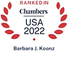 Barbara J. Koonz Ranked in Chambers USA