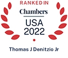 Thomas J. Denitzio Jr. Ranked in Chambers USA 2022